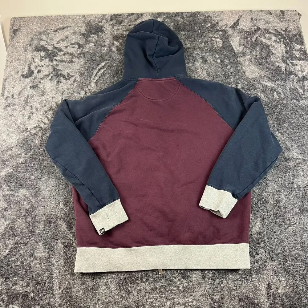 Nike AW77 Stadium Hoodie Full Zip Jacket Colorblock Men's XL Swoosh